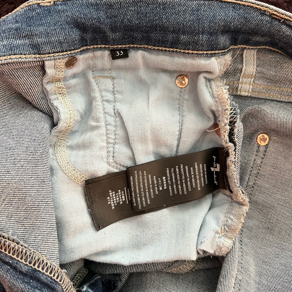 7 For All Mankind Skinny Jeans (High Waist) - Picture 8 of 10